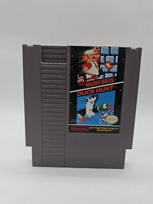 Super Mario Bros./Duck Hunt (Nintendo NES, 1985) Authentic - Image 1 of 4