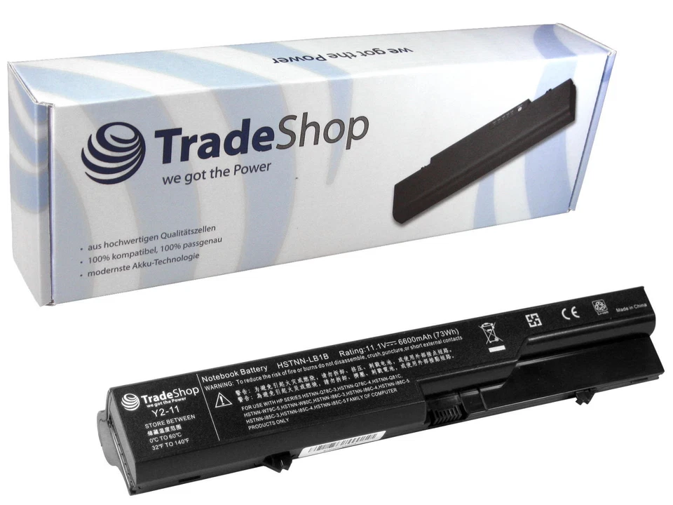 AKKU für HP 420 425 4320t 4320-t 620 625 HSTNN-CB1A HSTNN-DB1A 6600mAh - Bild 1 von 1