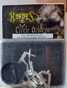 Hordes: Tharn Bloodtrackers (2) Circle Orboros Troops - PIP72014 New - Picture 1 of 2