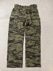 Columbia Gallatin Range Monarch Pass Wool Blend Outfitter Camo Pants 36W - Picture 1 of 6