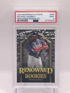 2023 Bowman Platinum Renowned Rookies-IceMichael Harris II RC /75 - Picture 1 of 3