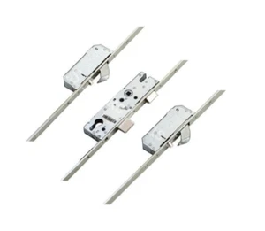 Winkhaus AV2 + cerrojo de cierre 2 ganchos placa frontal plana 16 mm bloqueo automático  - Imagen 1 de 4