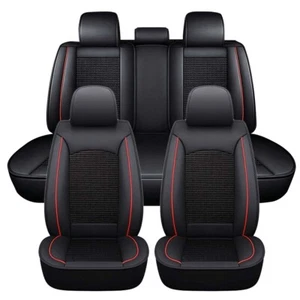 For Ford Focus Car Seat Covers Full Set Front Rear Leather Cushion Protector - Picture 1 of 12