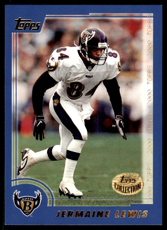 2000 TOPPS COLLECTION JERMAINE LEWIS BALTIMORE RAVENS #247 - Image 1 of 2