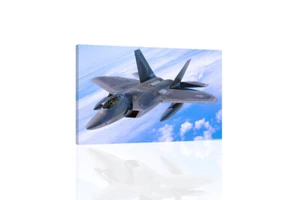 "Military Fighter Jet" Canvas or Print Wall Art - Picture 1 of 2