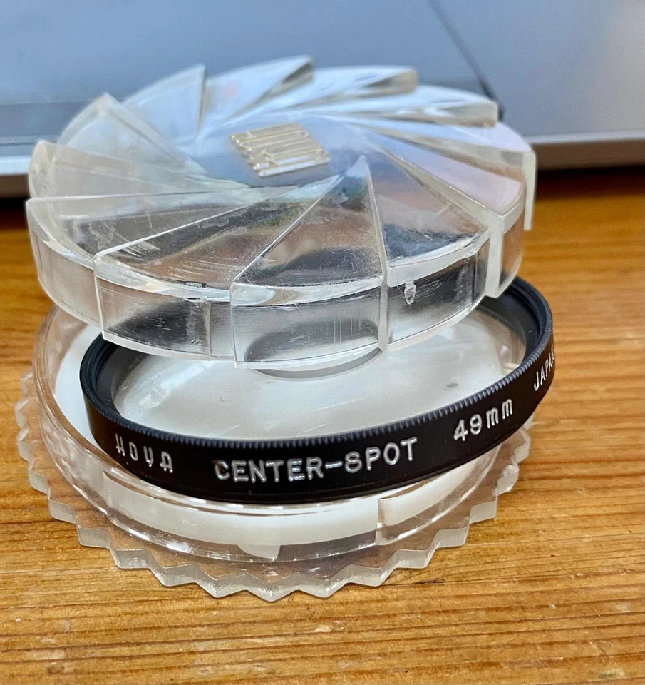 Hoya 49mm Center-Spot Filter with case - Image 1 of 1