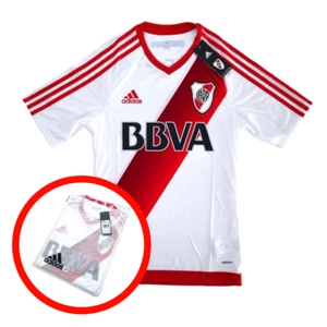 New RIVER PLATE 2016/17 ADIDAS Player Football Shirt S Soccer Jersey Argentina - Picture 1 of 13