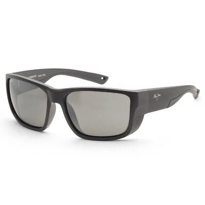 Gafas de sol negras Maui Jim Amberjack 60 mm para hombre MJ0896S-001 Foto 1 de 2