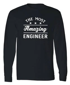 Engineer Long Sleeve T-Shirt Engineering Profession Funny Engineer Gift Tee - Picture 1 of 2