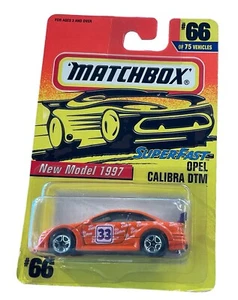 MATCHBOX New Models 1997, #66 OPEL CALIBRA DTM - Picture 1 of 4