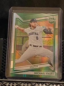 Michael Knorr 2022 Elite Extra Status Green #D/499 - #75 Astros - Bild 1 von 2
