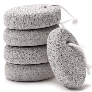 4-Pack Natural Pumice Stone for Feet, Lava Pedicure Tools Hard Skin Callus Remo - Picture 1 of 7