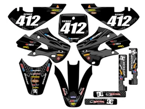 Kit Gráficos All Years RM 65 MAYHEM Negro Senge Compatible con Suzuki - Imagen 1 de 10