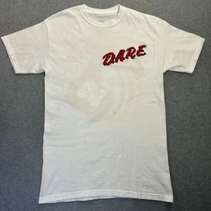Vintage DARE Lion Keeping Kids Off Drugs weiß Erwachsene Medium Grafik T-Shirt - Bild 1 von 7