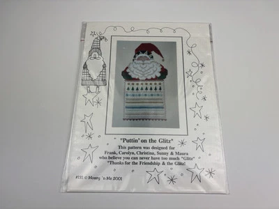 Mosey ‘N Me Puttin On The Glitz Counted Cross Stitch Pattern 1R - Image 1 of 3