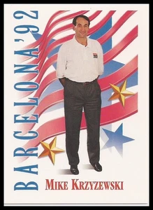 Baloncesto SkyBox Mike Krzyzewski Barcelona '92 1991-92 #542 - Entrenador del equipo de Estados Unidos - Imagen 1 de 2