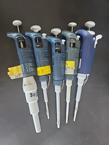 Gilson Pipetman Pipette Set | 10µl, 20µl,  200µl, 5000µl |  - Picture 1 of 8