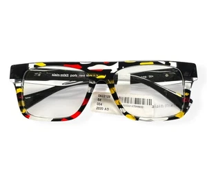 Alain Mikli Claudien Brille A03109 Brille Schwarz Rot Gelb Display ohne Etui - Bild 1 von 8