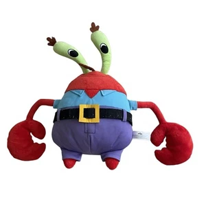 Pantalones Cuadrados Bob Esponja Universal Studios 15" Mr. Cangrejo Suave Peluche Rojo - Imagen 1 de 5