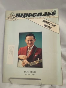 Bluegrass Unlimited Magazine Dec 1984 Don Reno - Foto 1 di 5