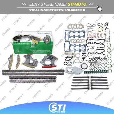 OEM Timing kit & Engine Cylinder Head Gaskets Set For AUDI S4 A6 Q7 S5 3.0 TFSI - Image 1 of 4