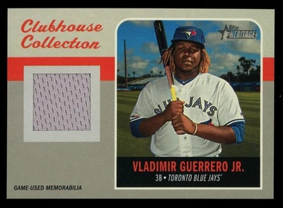 Parche Colección Vladimir Guerrero Jr.-2019 Topps Heritage Clubhouse #CCR-VG Foto 1 de 2