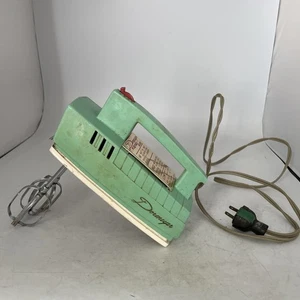 Vintage 50er Jahre grün Küchen Handmixer Dormeyer 5804 Retro! Nur Display - Bild 1 von 11