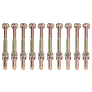 10 Sets Baby Bed Crib Screw M6 Galvanized Stainless Steel Hex Socket Head C ZC - Picture 1 of 24