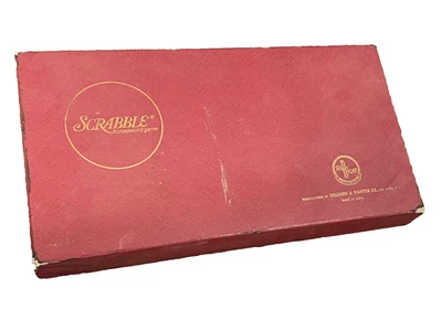 Vintage 1948 Selchow & Righter SCRABBLE Board Game, COMPLETE in Original Box - Image 1 of 4