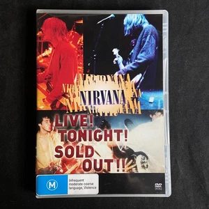 Live Tonight Sold Out by Nirvana (DVD, 2006) All Regions - Picture 1 of 2