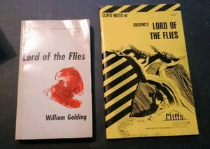 📚 Lord Of The Flies By William Golding & Cliffs Notes ~Paperback #2 - Picture 1 of 8