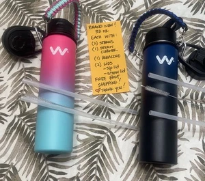 WEREWOLVES 32 oz Bottiglia d'acqua isolata in acciaio inox X2 accessori SPEDIZIONE GRATUITA - Foto 1 di 15