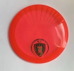 Latitude 64 Disc Golf Musket Red With Green Foil 174 Grams - Picture 1 of 4