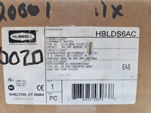 HUBBELL HBLDS6AC CIRCUIT-LOCK TRENNSCHALTER TYP 4X, 0159H - Bild 1 von 7