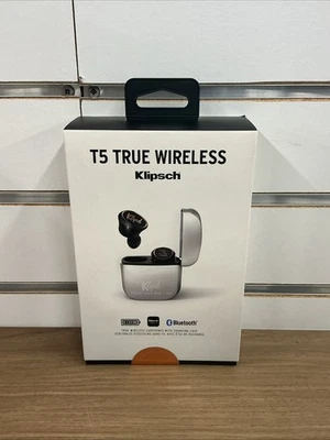 Auriculares internos Klipsch T5 True Wireless estuche de metal cromado ENVÍO GRATUITO Foto 1 de 4