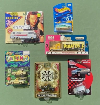 Hot Wheels / Matchbox / Racing Champions Die Cast Car Truck Lot of (6) Vintage - Image 1 of 4