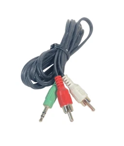 3.5mm Male to 2 RCA Stereo Audio Cable - Picture 1 of 5