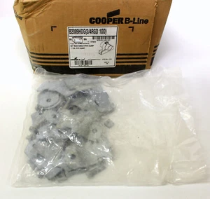 10 Sets B-LINE B2009HDG 3/4" RIGID CONDUIT/PIPE CLAMPS Hot Dip Galvanized 1" O.D - Picture 1 of 2