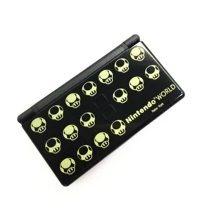 Black Mushroom Retrofit Nintendo DS Lite Game Console NDSL Video Game System - Picture 1 of 6