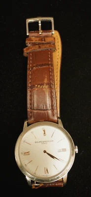 Reloj de cuarzo Baume & Mercier Classima Geneve esfera blanca Foto 1 de 4