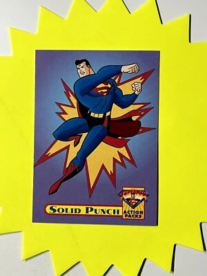 1996 Skybox Superman Action Packs Solid Punch #10 - Image 1 of 2