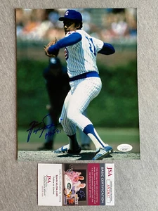 CHICAGO CUBS FERGIE JENKINS AUTOGRAPH 8x10 ACTION PHOTO- JSA AN23437 - Picture 1 of 1