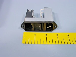 *QTY 1 Schurter CDC4.4101.151 PEM Power Entry Module with Filter - Picture 1 of 2