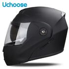 Uchouse Motorcycle Helmet Dot certification Double lens cross section Riding.