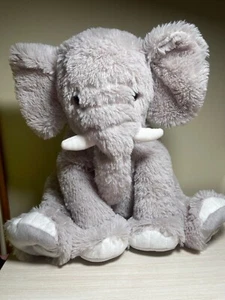 Elephant Plush Toy Stuffed Animal NEW Gray Baby Shower - Birthday - Picture 1 of 16