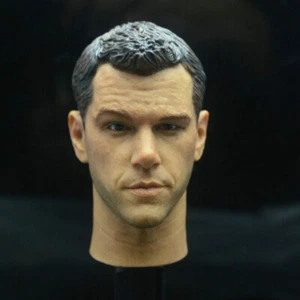 Custom 1/6 Scale Matt Damon Head Sculpt For Hot Toys PHICEN COO Male Figure Body - Picture 1 of 10