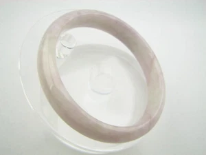 Brazalete redondo de eternidad de lavanda natural genuino 56 mm #322 - Imagen 1 de 11