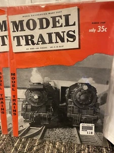 1959 Modellzüge Magazin Modelleisenbahnen leicht gemacht März 1959 Gage HO O 27 - Bild 1 von 7
