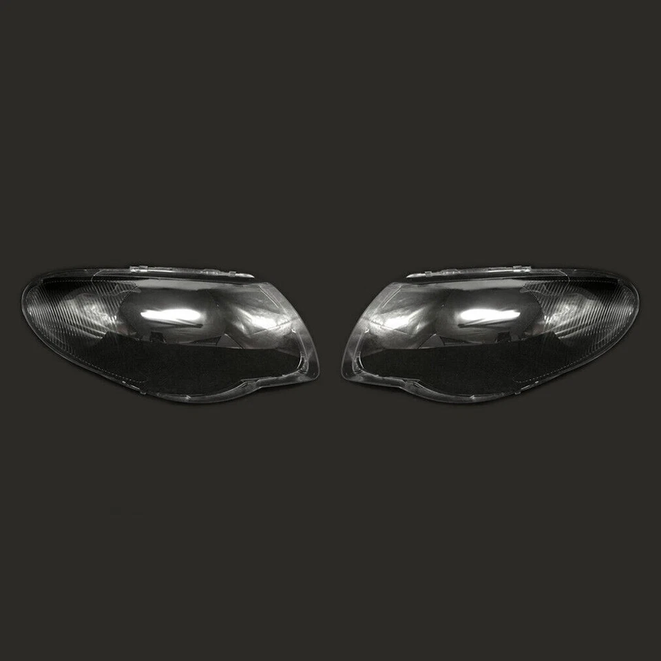 Para Chrysler Grand Voyager 07-12 2 piezas de cubierta de faros transparente carcasa de lente Foto 1 de 4