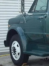 Extensión guardabarros izquierdo Chevrolet C50-60 67-72 camioneta Showcars (FM159) Foto 1 de 3